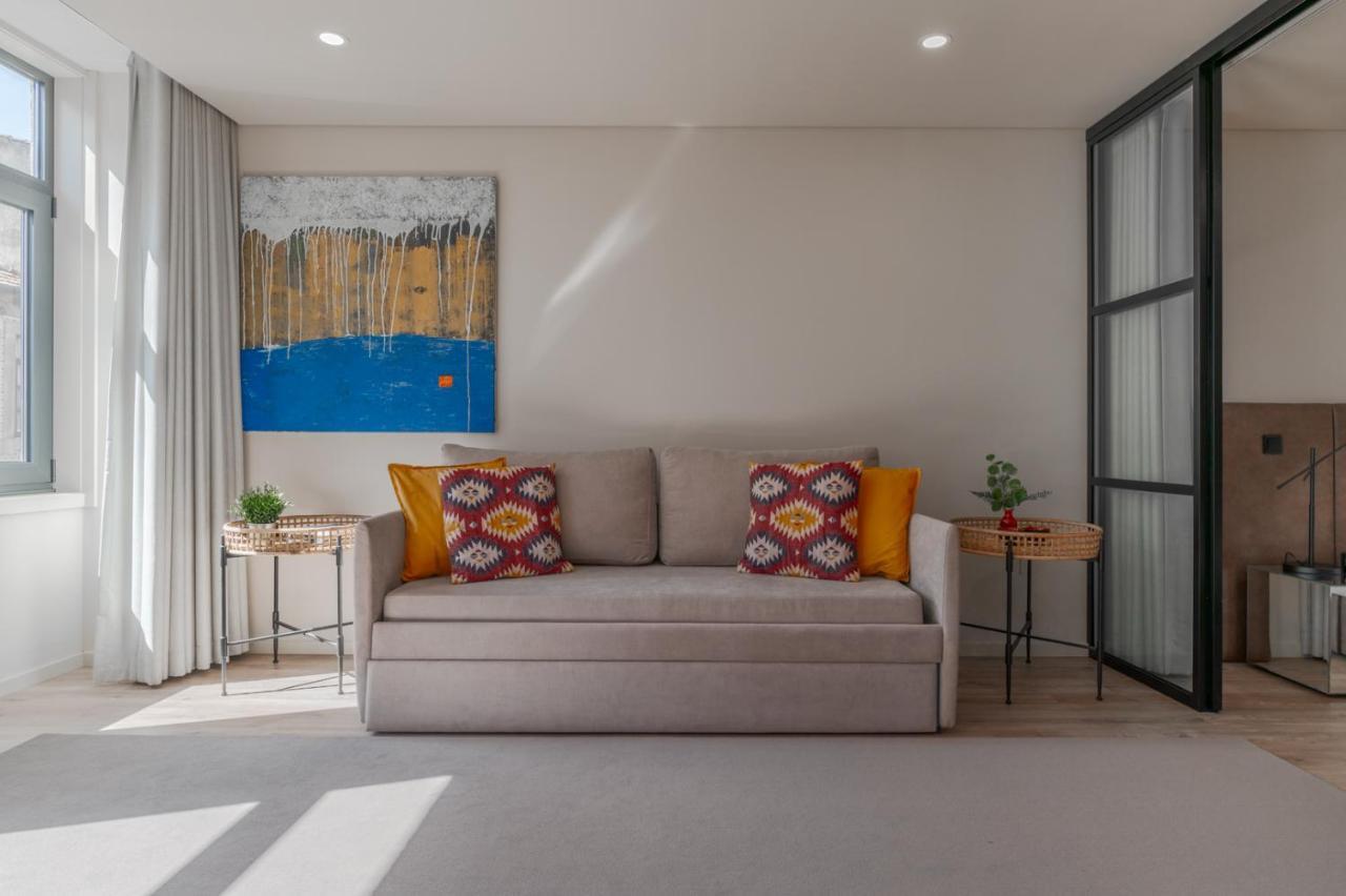 Urban Luxury Apartment, Downtown Porto Near Metro Luaran gambar